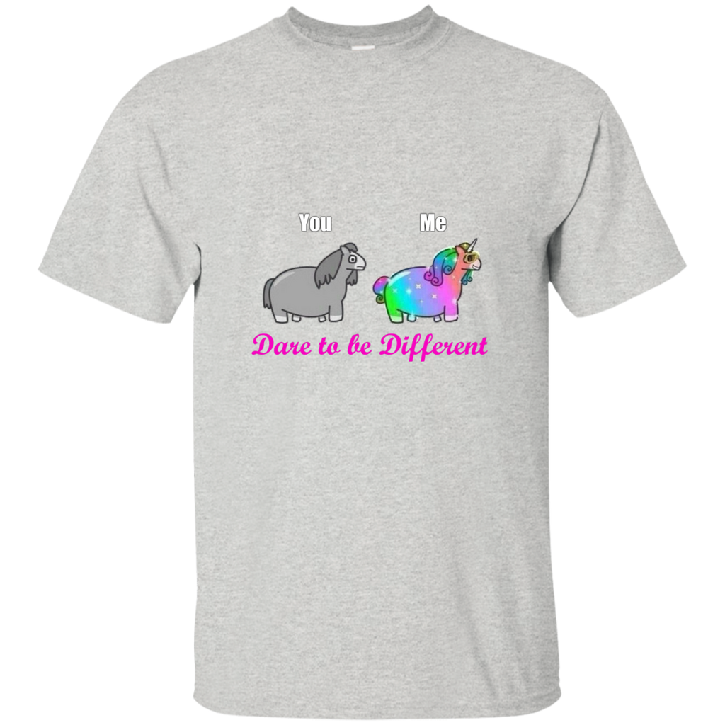 Limited Edition - Dare to be Different! Unissex Unicorn T-Shirt
