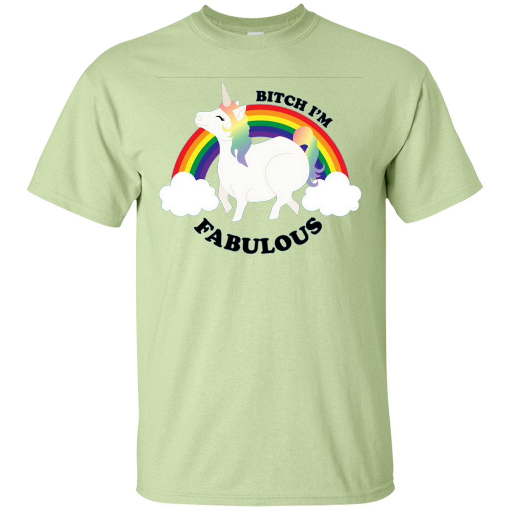 UNIQUE - I'm Fabulous! Ultra Cotton Unissex Unicorn T-Shirt