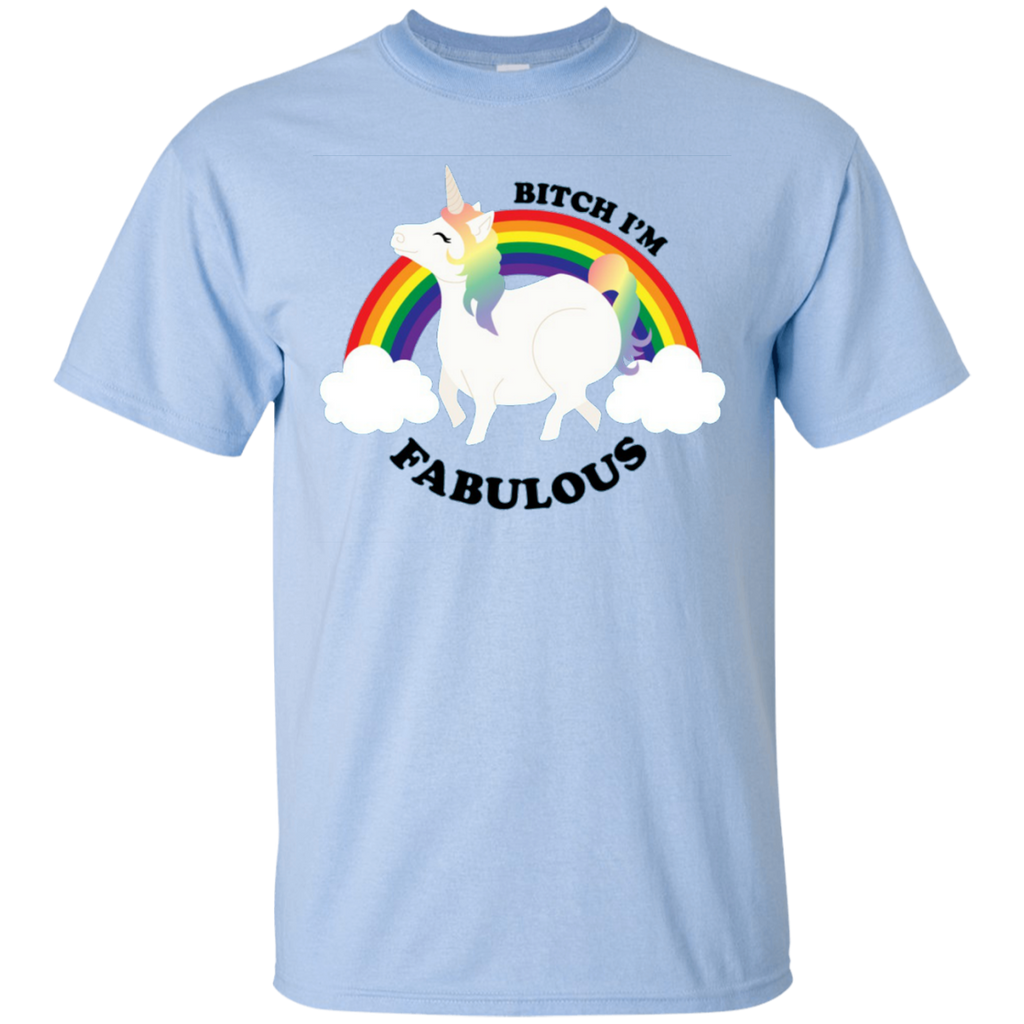 UNIQUE - I'm Fabulous! Ultra Cotton Unissex Unicorn T-Shirt