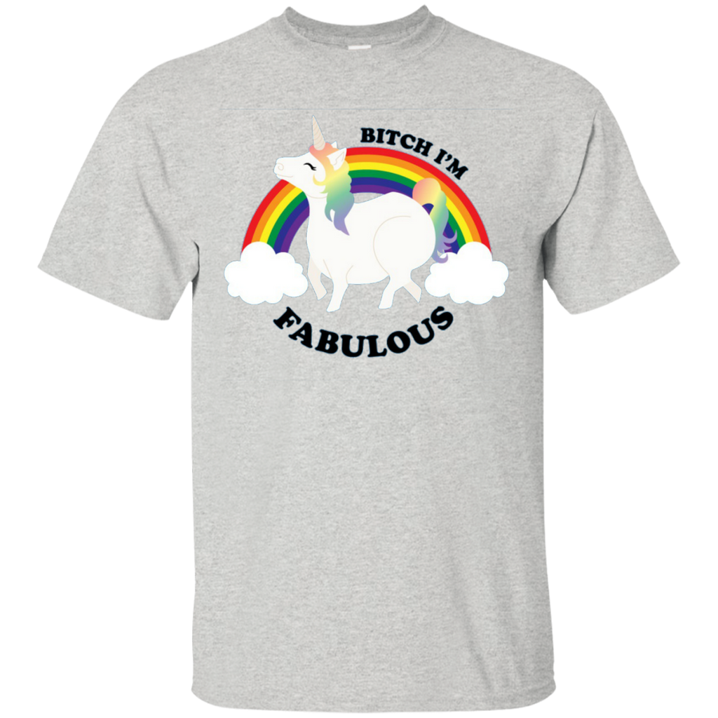 UNIQUE - I'm Fabulous! Ultra Cotton Unissex Unicorn T-Shirt