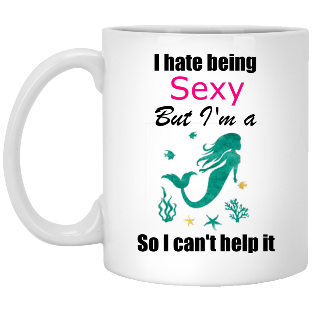 UNIQUE - I'm a Mermaid - 11 oz. White Mug