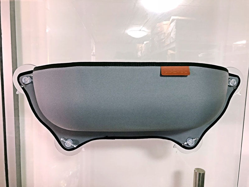 Cat Hammock with Suction Cups - For Windows, Walls, Home Offices... Your best pal deserves it!