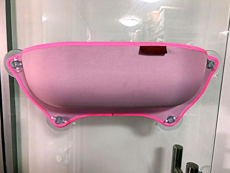 Cat Hammock with Suction Cups - For Windows, Walls, Home Offices... Your best pal deserves it!