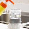 Soap Dispensing Palm Brush - For Easy Dishwashing - Free Shipping Today!