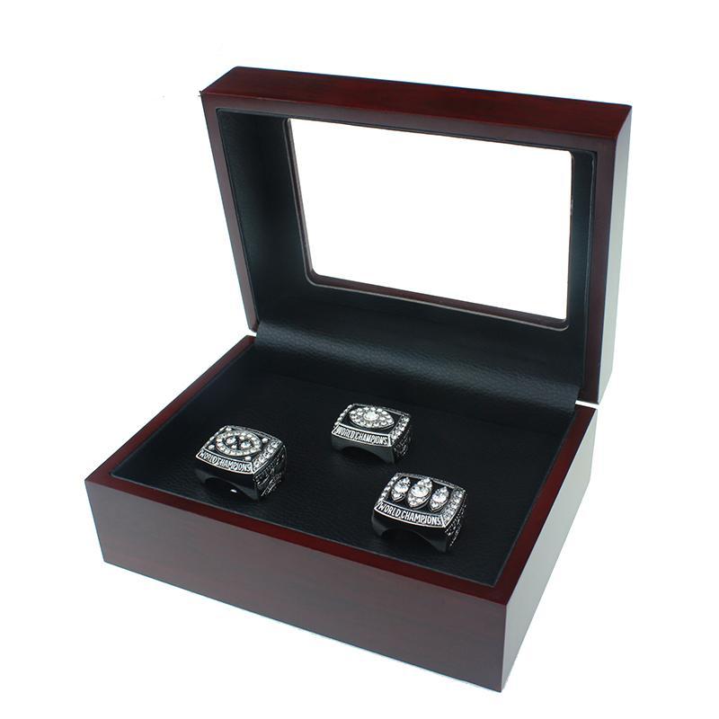 50% Off + Free Shipping - 3 pc/set Replica of Raiders Championship Rings