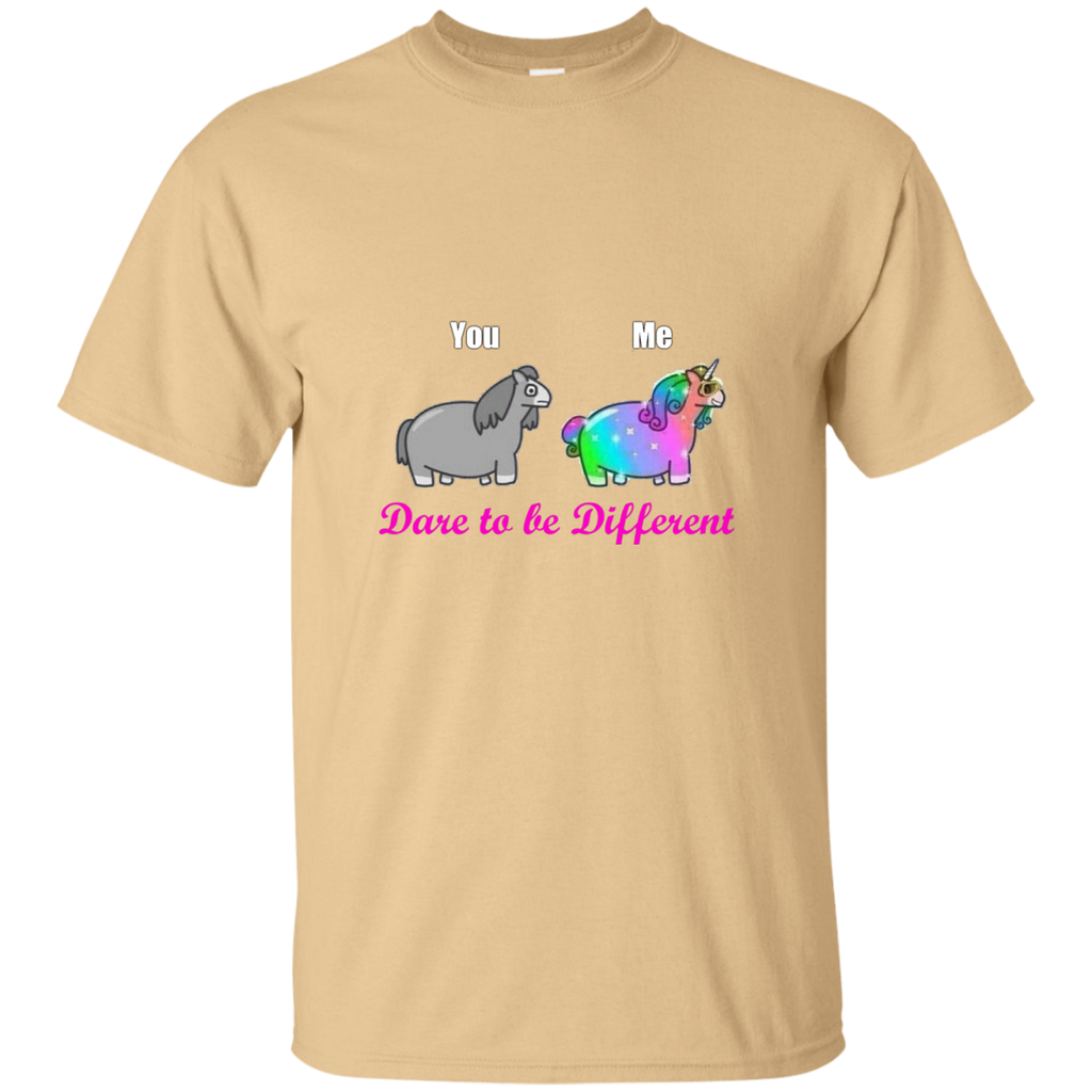 Limited Edition - Dare to be Different! Unissex Unicorn T-Shirt