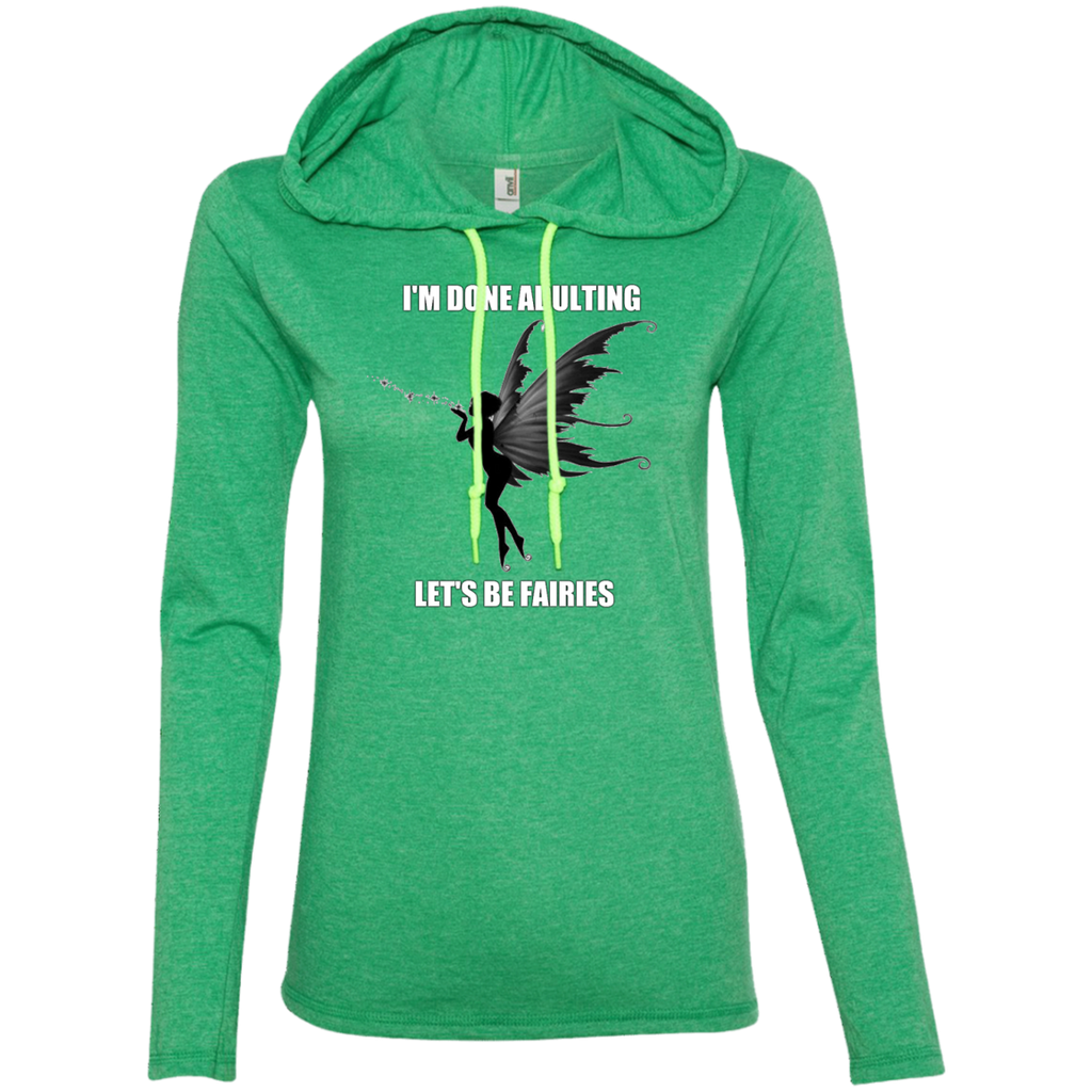UNIQUE - I'm done Adulting - Fairy T-Shirt Hoodie
