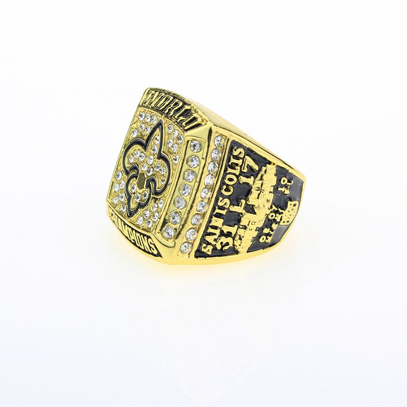50% Off + Free Shipping - Saints Super Bowl Ring - Replica of Championship Ring
