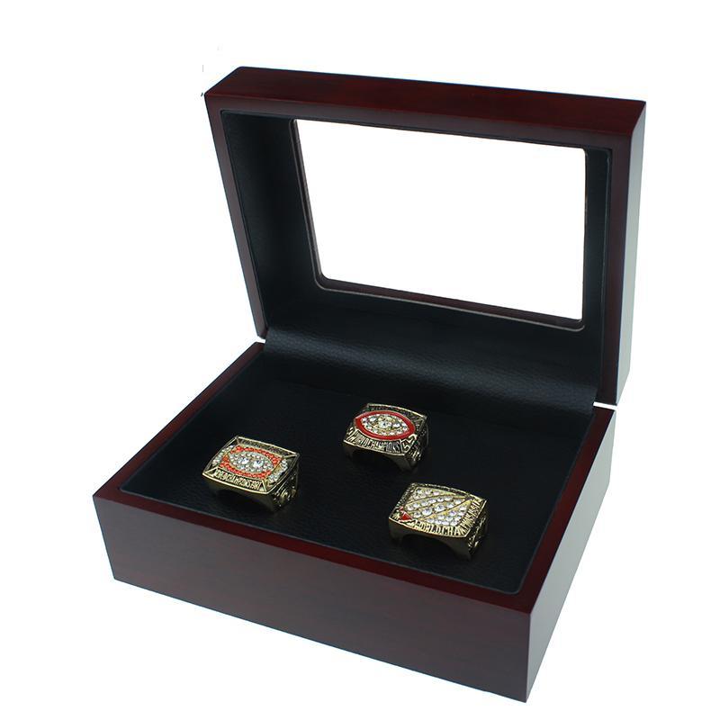 50% OFF + FREE Shipping - 3pc set Washington Redskins Replica Championship Rings