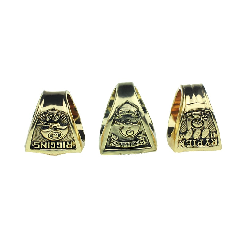 50% OFF + FREE Shipping - 3pc set Washington Redskins Replica Championship Rings