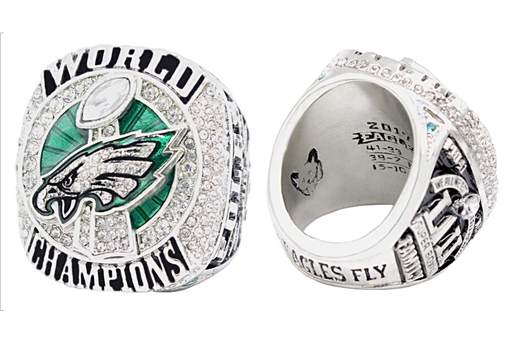 50% Off + FREE Shipping - Eagles Super Bowl Ring - Replica of Foles and Wentz Championship Ring