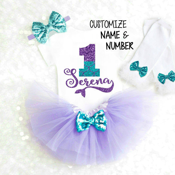 Mermaid Birthday Outfit - Customize one for your kid!