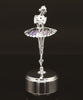 Pick a Song - Silver Plated Ballerina Music Box