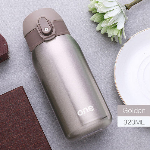 Thermal Vacuum Stainless Steel Bottle - PERFECT for Morning Coffee!